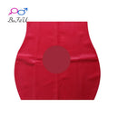Latex Skirt sexy party mini Dress Seamless Kilt without zipper with open one round hip