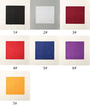 Solid Polyester Square Scarf For Women Scarftop Headwraps Lightweight Neck Scarves Hair Bandana Neckerchief Muslim Hijab