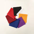 Solid Polyester Square Scarf For Women Scarftop Headwraps Lightweight Neck Scarves Hair Bandana Neckerchief Muslim Hijab