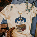 Acotar top women comic graphic anime t-shirts female comic y2k clothes